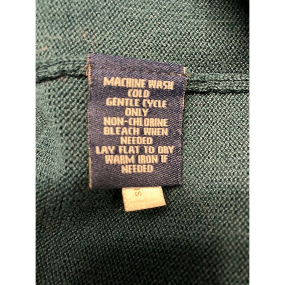 Chaps Petite Women Dark Jade Shrug Sz PXL NWOT - Picture 3 of 5